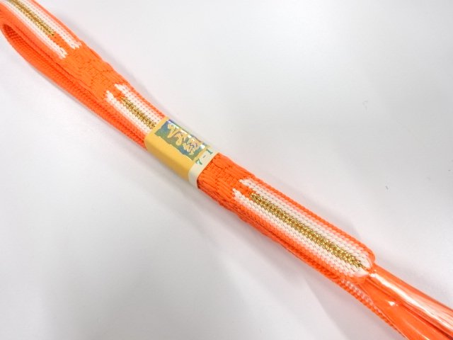 未使用品　正絹　手組帯締め